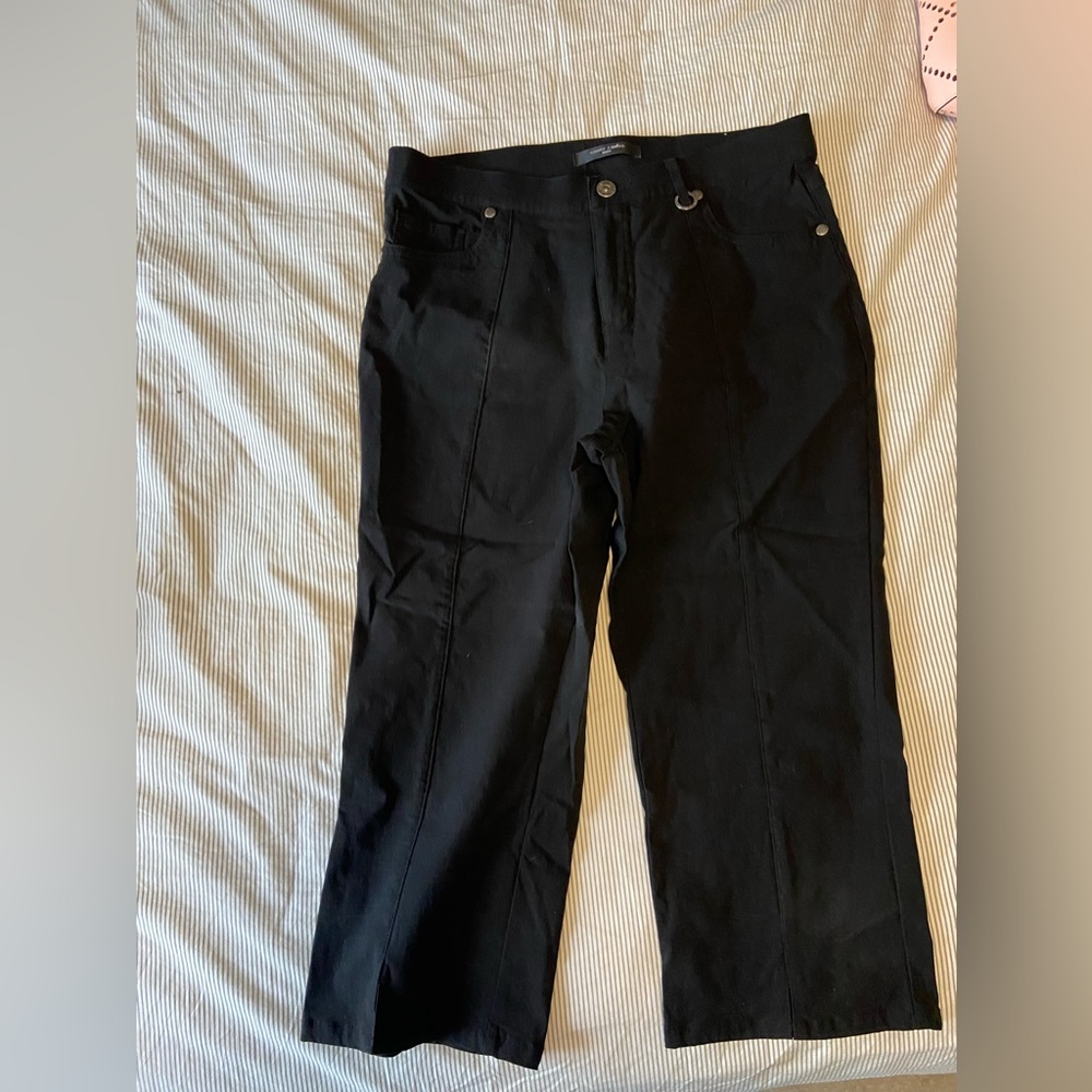 Black Dress Capris